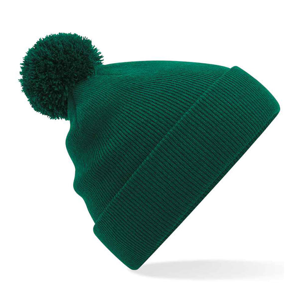 kids green beanie