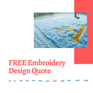 FREE Embroidery Design Quote