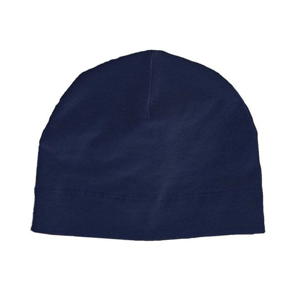 Navy blue baby beanie