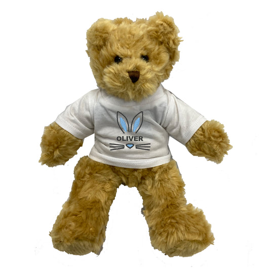 Bunny Ears with Name Teddy in top