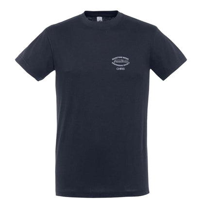 Men's t-shirt with embroidered logo