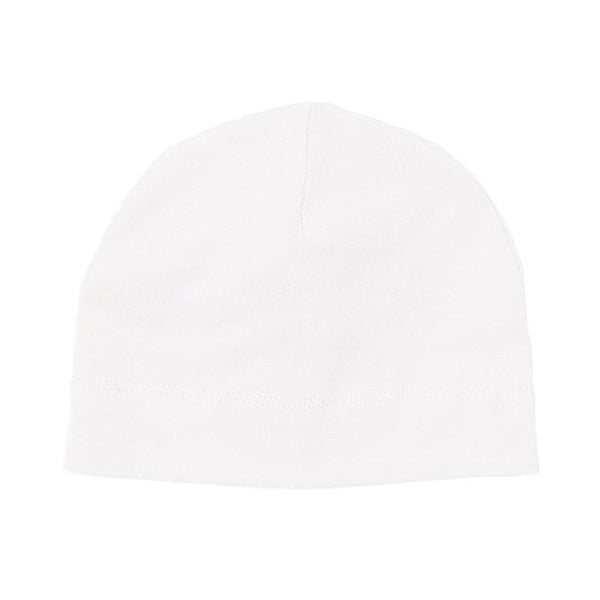 White baby beanie